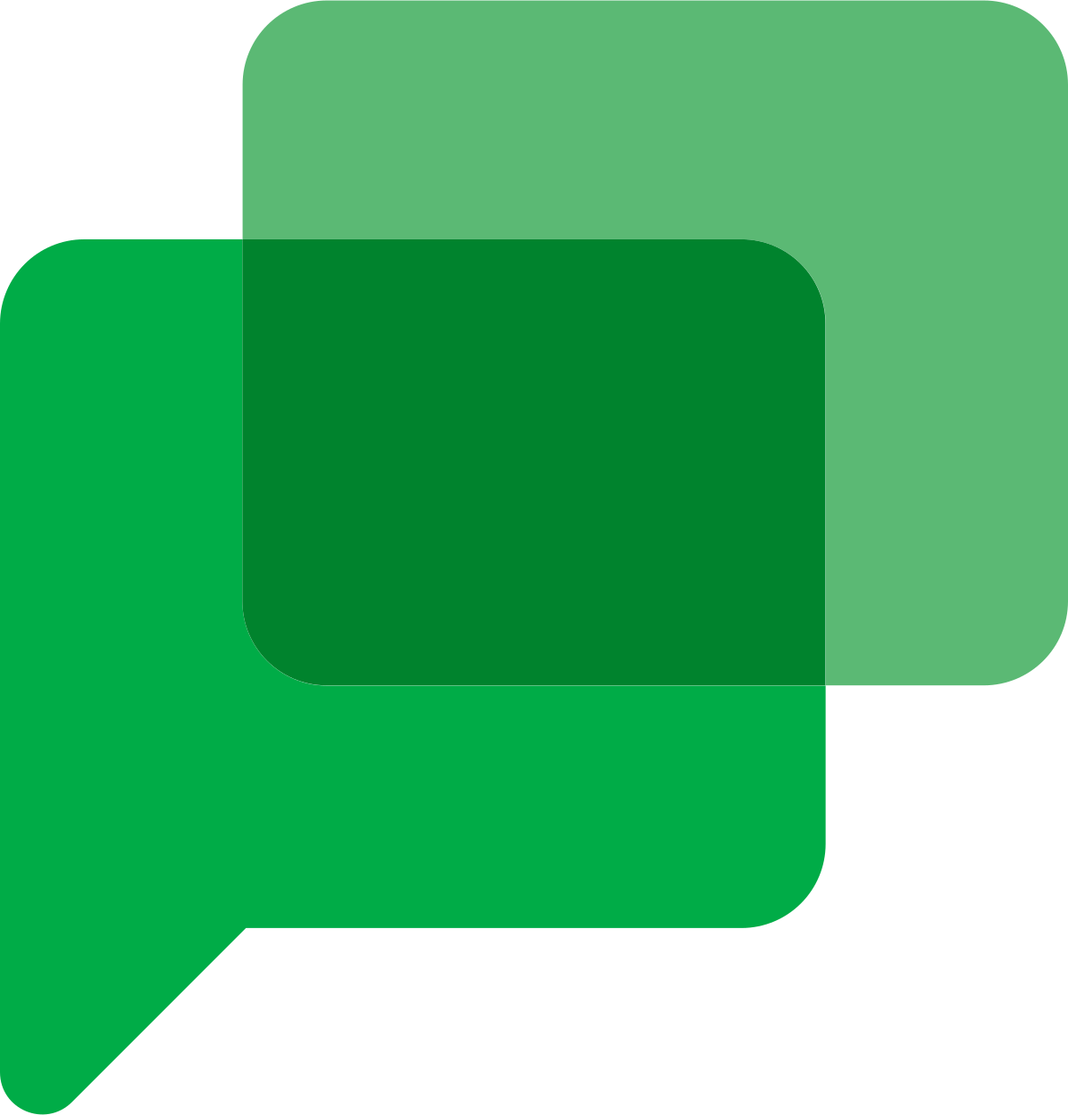 Google Meet and Google Chat