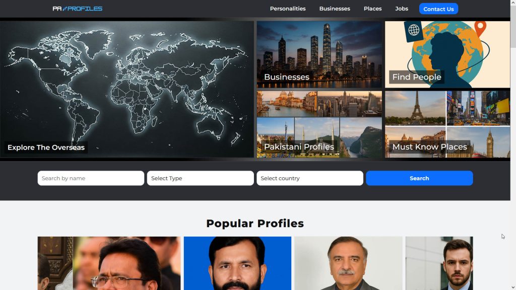Pak Profiles - IT