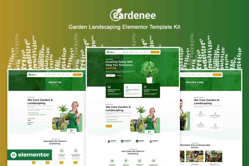 Garden Business Template