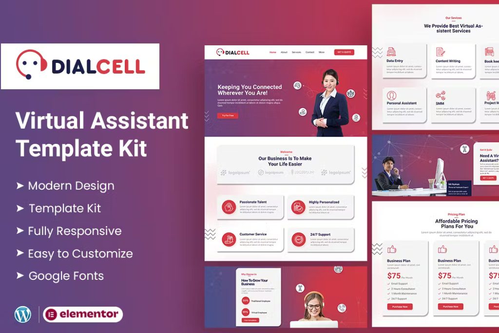 Dia Cell Business Template