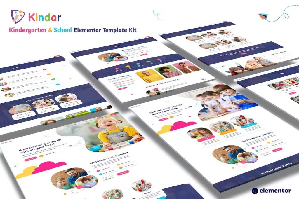 Kindar Kindergarden Template