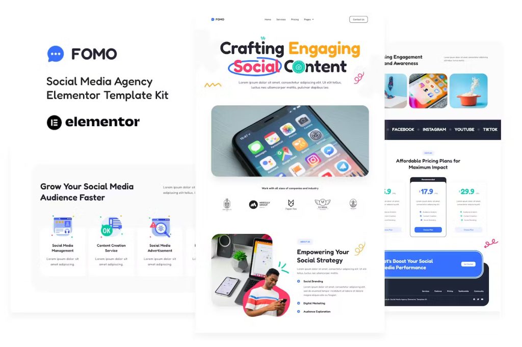 Fomo Social Media Template