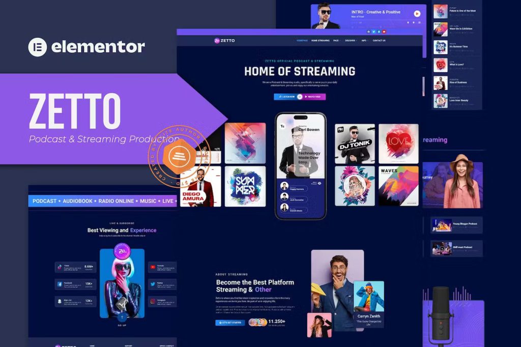 ZETTO Blog Template