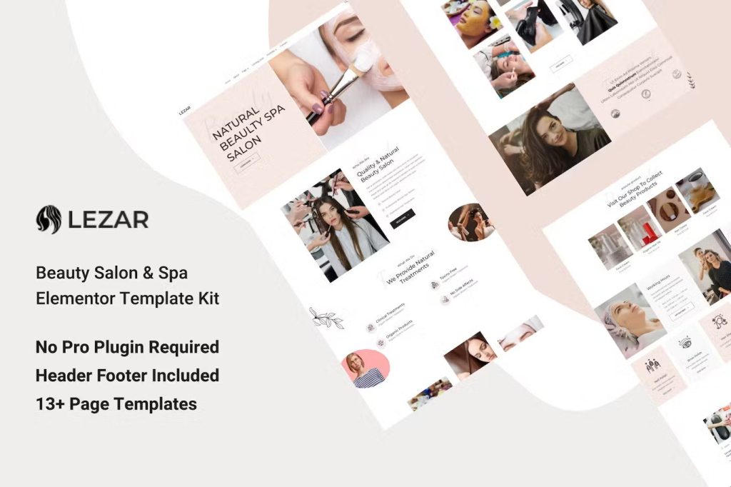 Lezar Beauty Salon Template